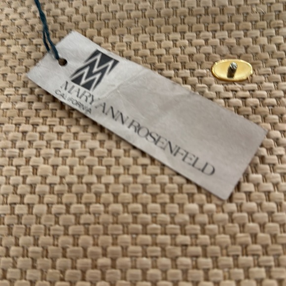 Mary Ann Rosenfeld Vintage Raffia Clutch / Shoulder - Picture 6 of 7